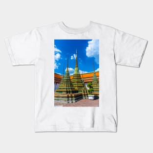 Incredible Stupas at Wat Pho Kids T-Shirt